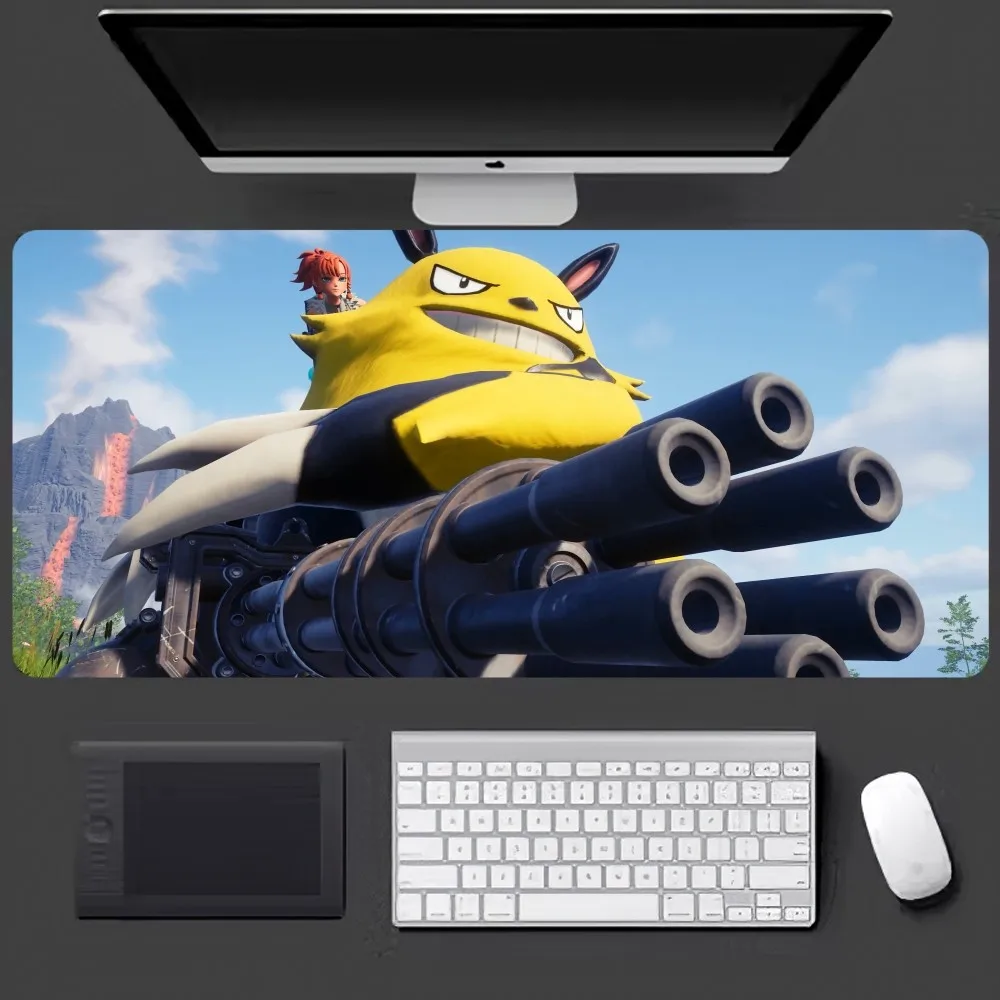P Palworld Hot Game Mousepad Large Gaming Compute Gamer PC Keyboard Mouse Mat 3 - Palworld Gifts