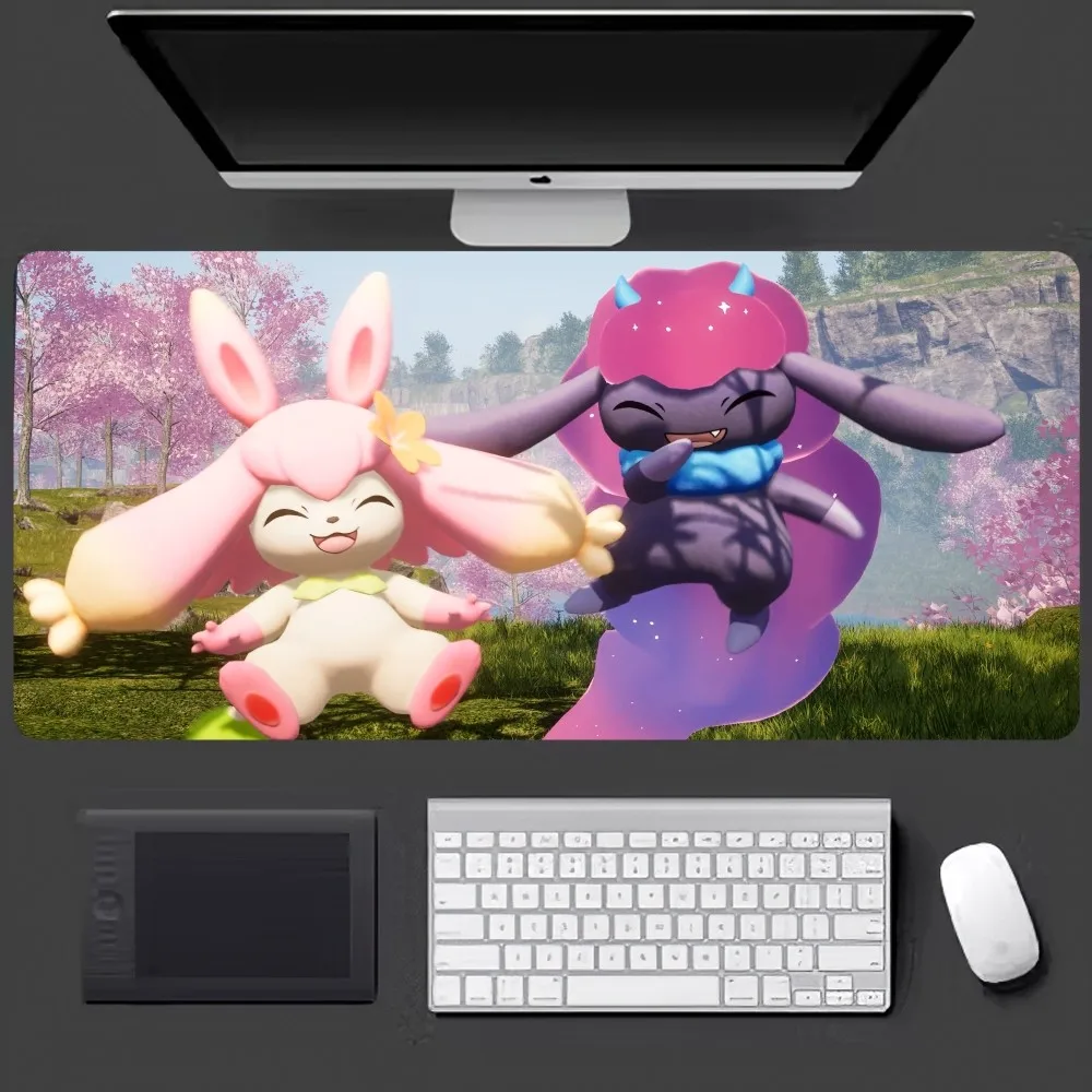 P Palworld Hot Game Mousepad Large Gaming Compute Gamer PC Keyboard Mouse Mat 6 - Palworld Gifts