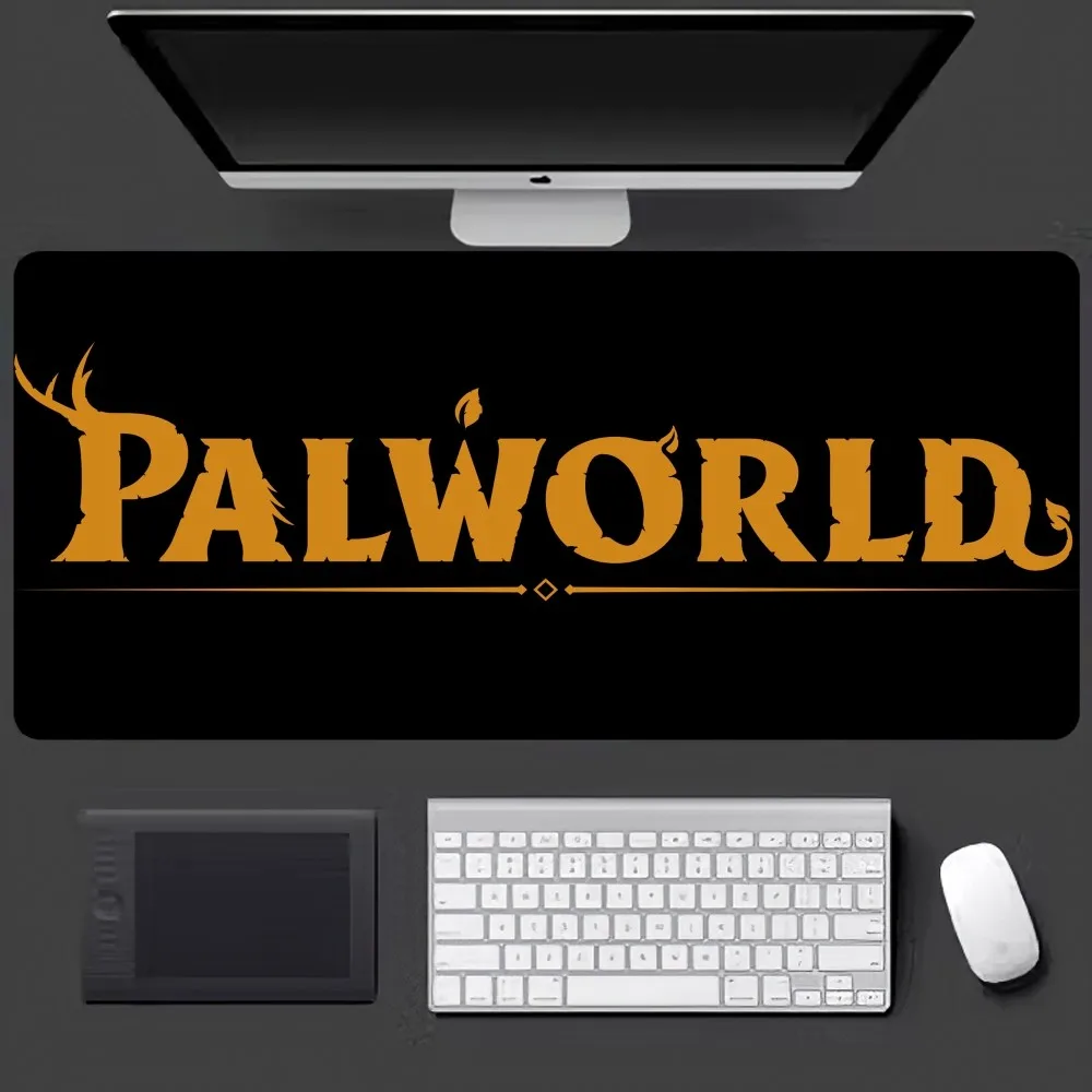 P Palworld Hot Game Mousepad Large Gaming Compute Gamer PC Keyboard Mouse Mat - Palworld Gifts
