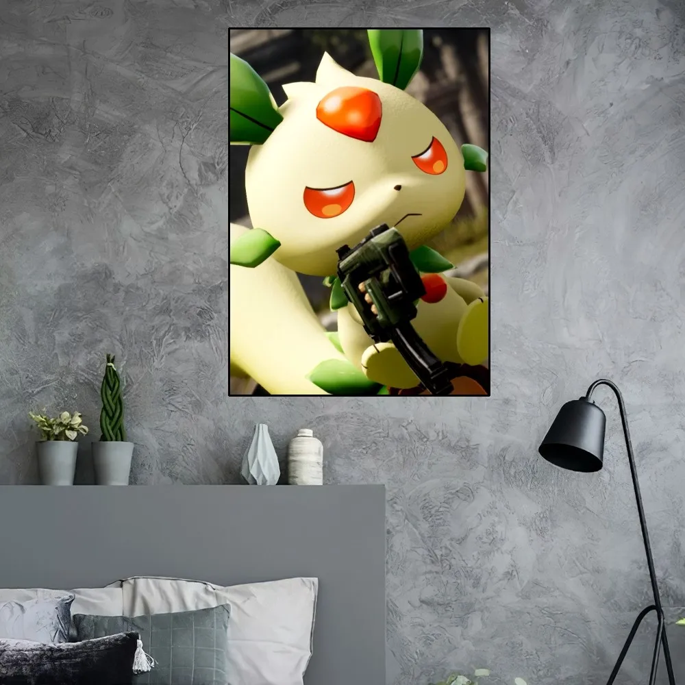 P Palworld Hot Game Poster Home Room Decor Aesthetic Art Wall Painting Stickers 15 - Palworld Gifts