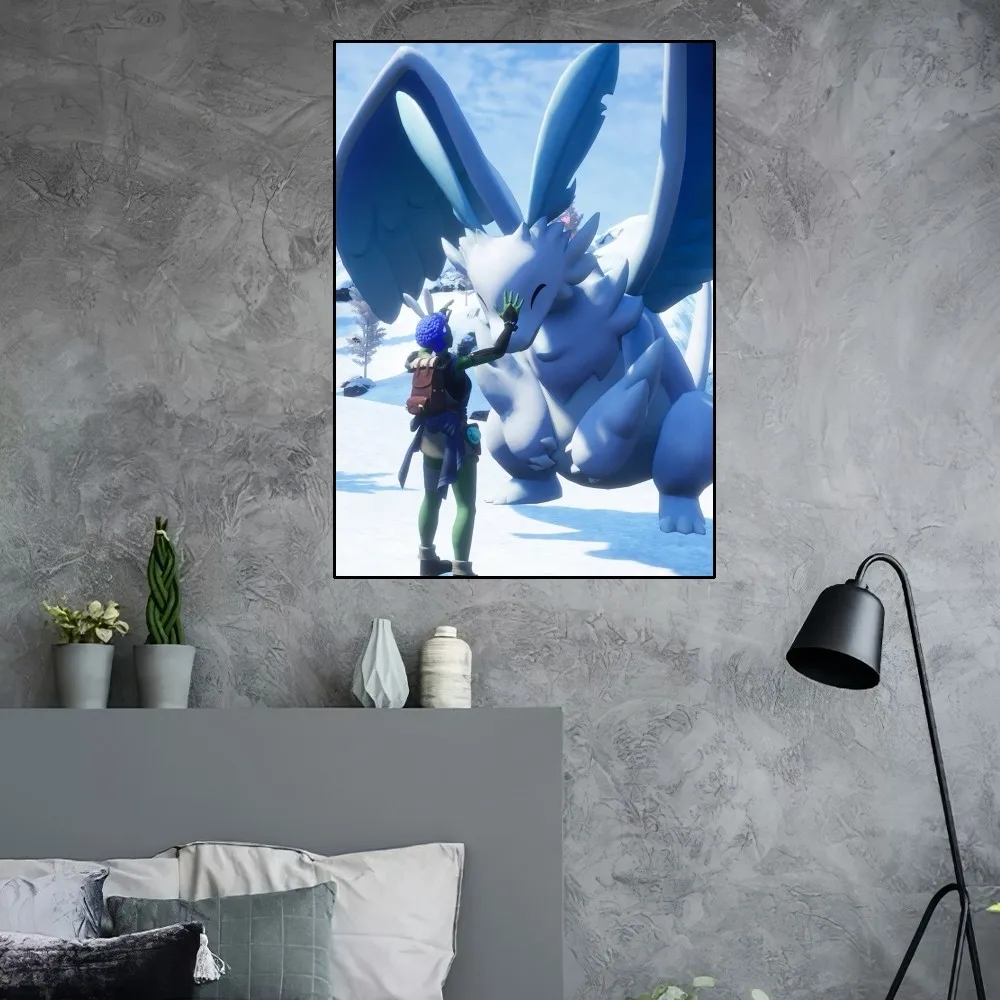 P Palworld Hot Game Poster Home Room Decor Aesthetic Art Wall Painting Stickers 16 - Palworld Gifts