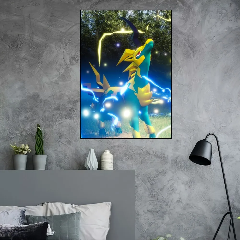 P Palworld Hot Game Poster Home Room Decor Aesthetic Art Wall Painting Stickers 17 - Palworld Gifts